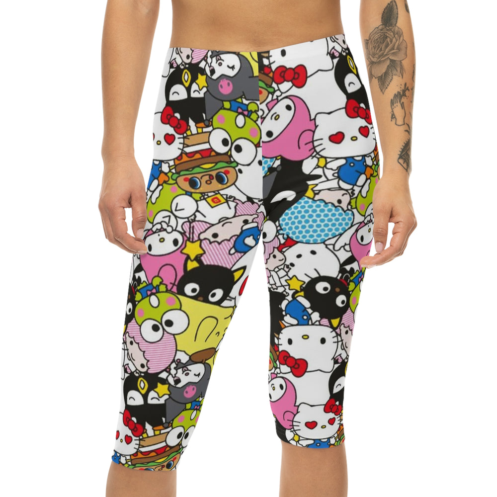 PGLE Kitti Character Chaos Capri Leggings