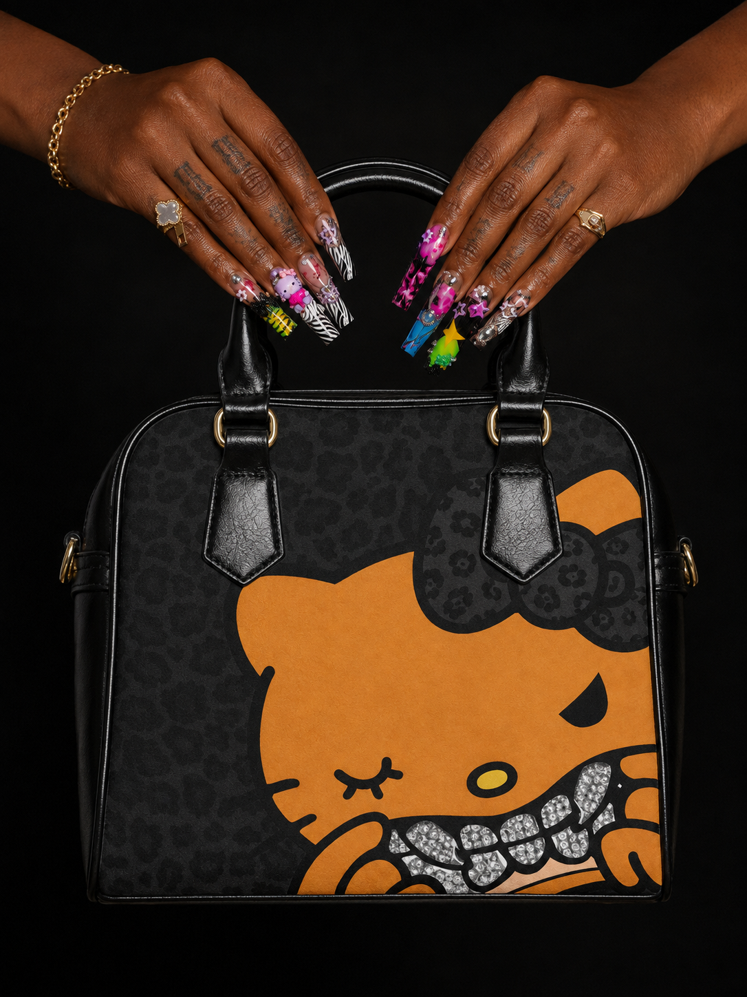 PGLE MINI BAG 004 "Cece Noir รlite" | PGLE Collection