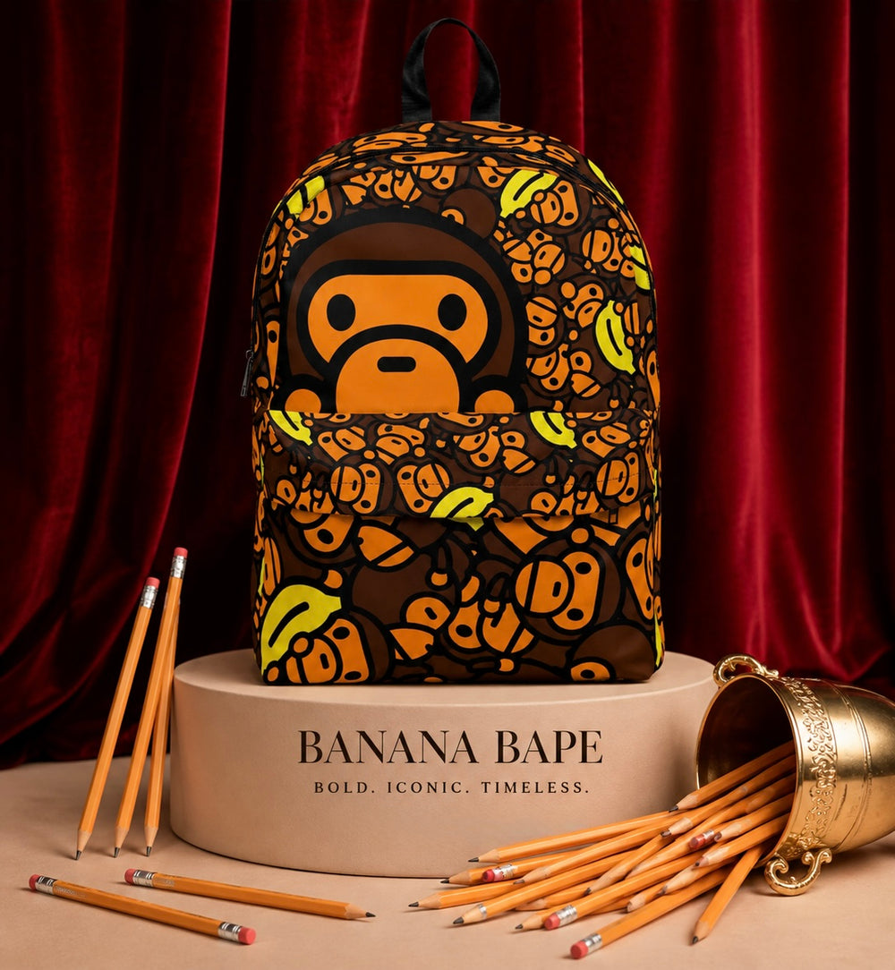 PGLE Banana Bape Backpack | PGLE Collection