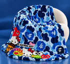 KITTI BLUE HUNNIDS | MINKY FLEECE BLANKET | PGLE Collection