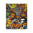 KITTI APE WORLD | MINKY FLEECE BLANKET | PGLE Collection