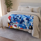KITTI BLUE HUNNIDS | MINKY FLEECE BLANKET | PGLE Collection