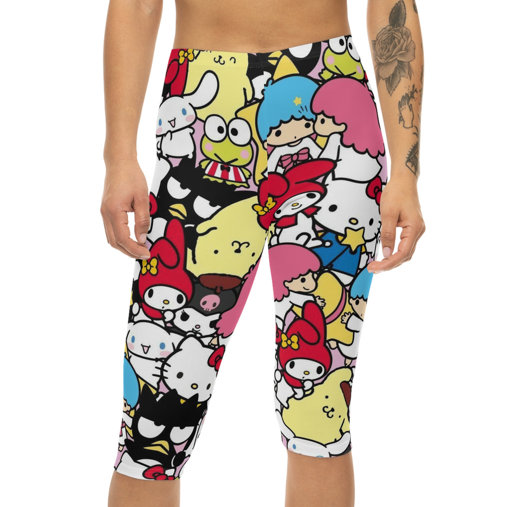 PGLE Kitti Besties Capri Leggings | PGLE Collection