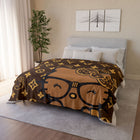 KITTI RICH GIRL | MINKY FLEECE BLANKET | PGLE Collection