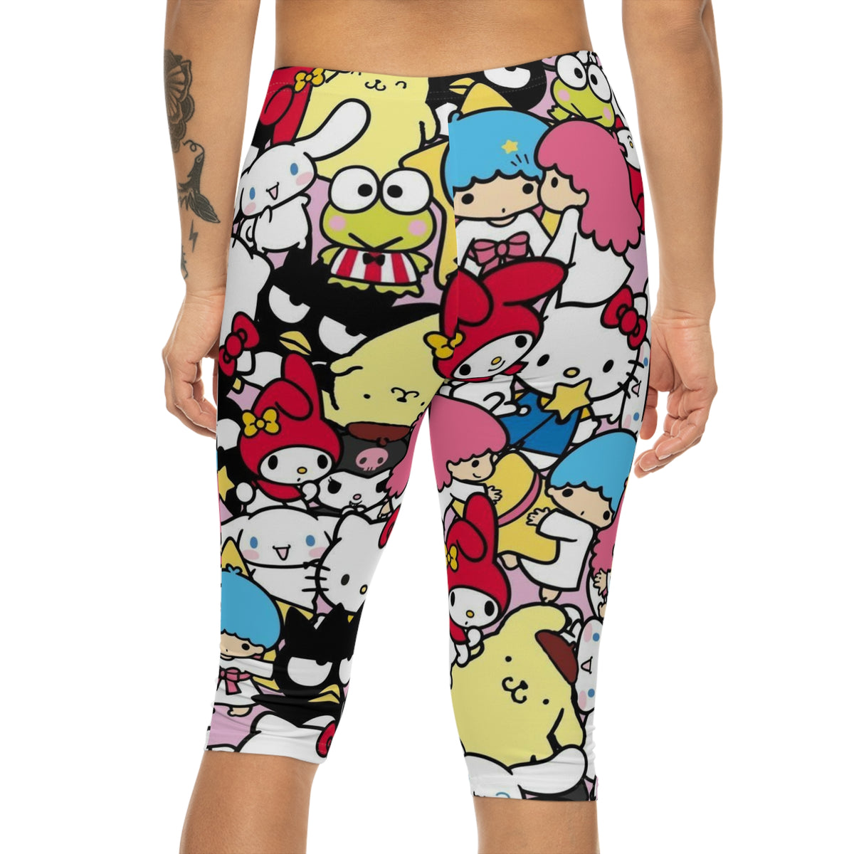 PGLE Kitti Besties Capri Leggings | PGLE Collection