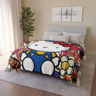 KITTI VARSITY DOLL | MINKY FLEECE BLANKET | PGLE Collection