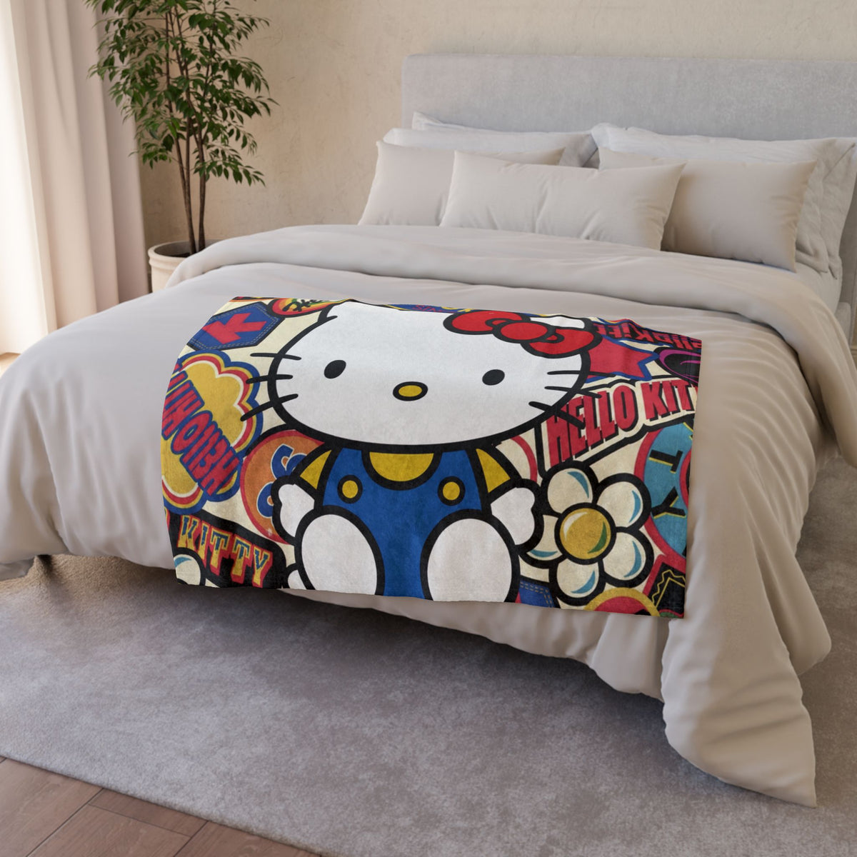 KITTI VARSITY DOLL | MINKY FLEECE BLANKET | PGLE Collection