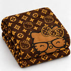 KITTI RICH GIRL | MINKY FLEECE BLANKET | PGLE Collection