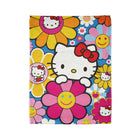 KITTI FLOWER CHILD | MINKY FLEECE BLANKET | PGLE Collection