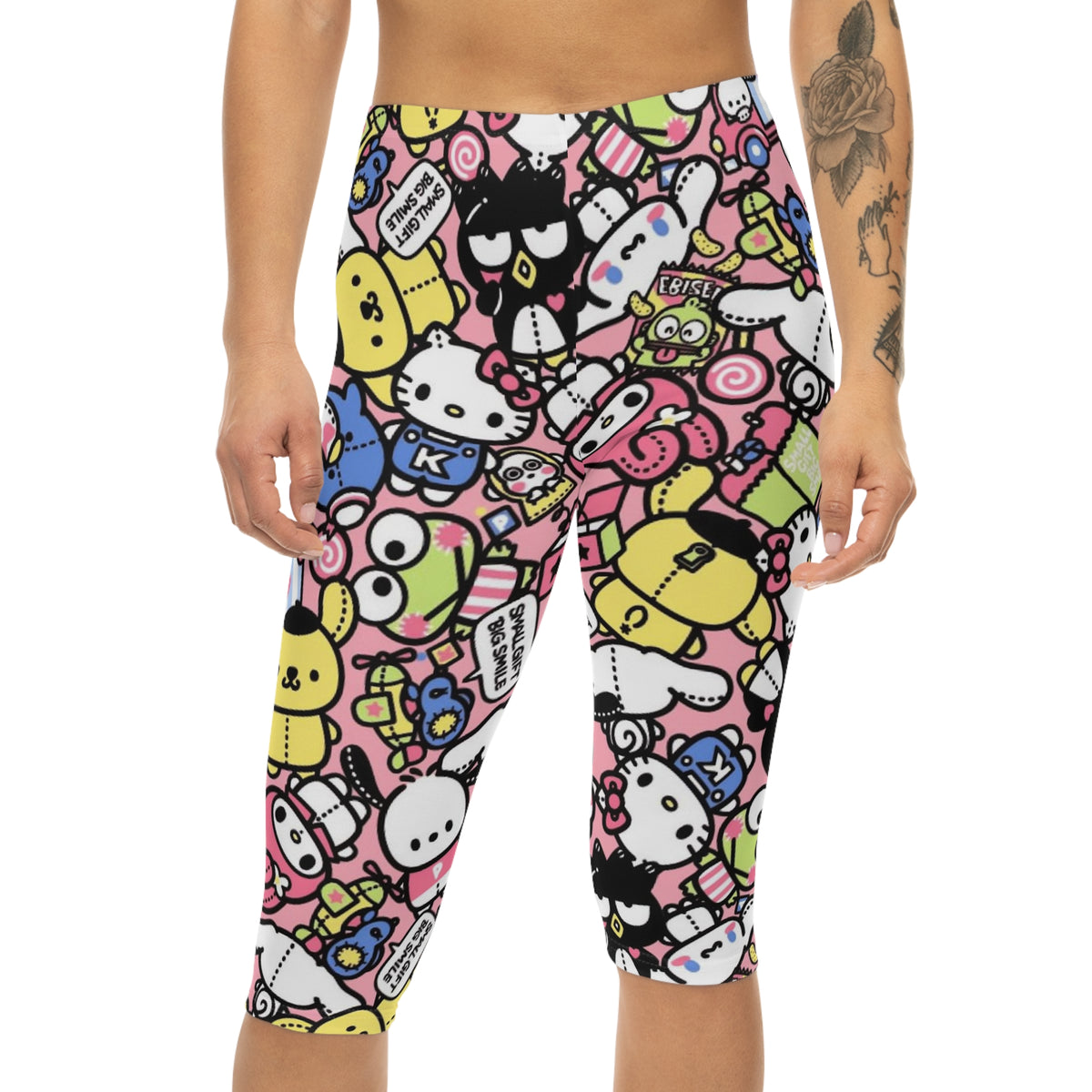 PGLE Kitti Candy Shop Capri Leggings | PGLE Collection