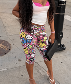 PGLE Kitti Candy Shop Capri Leggings | PGLE Collection