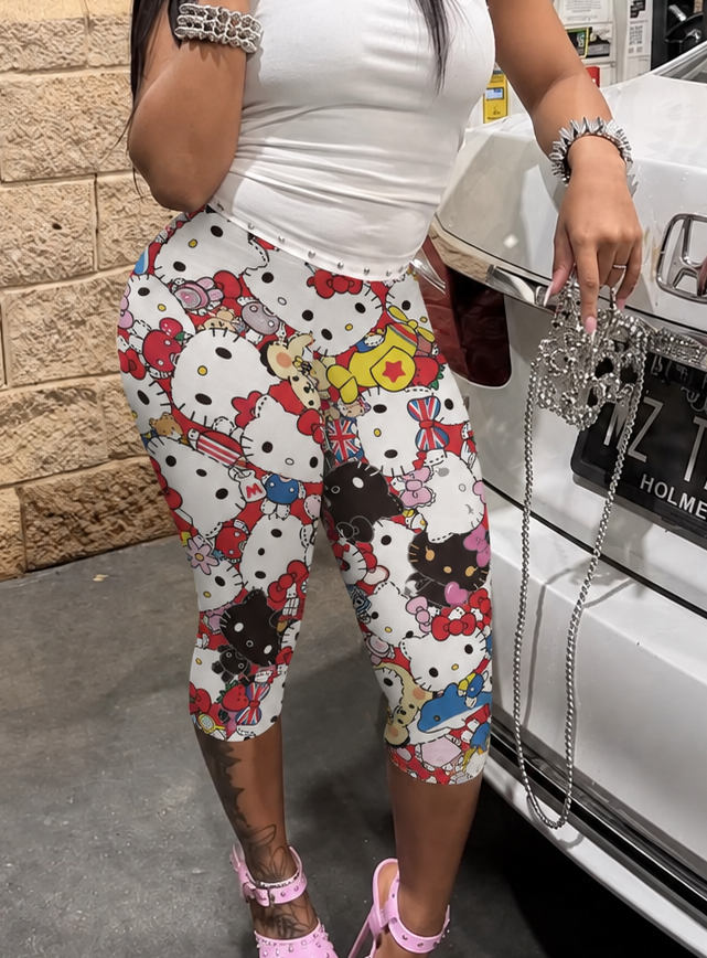 PGLE Kitti World Tour Capri Leggings | PGLE Collection