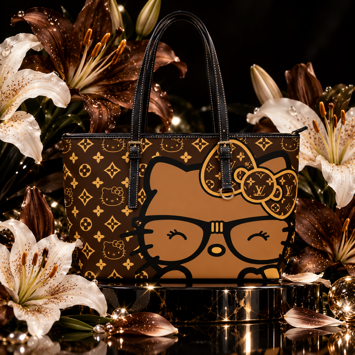Kitti Mocha Tote | PGLE Collection