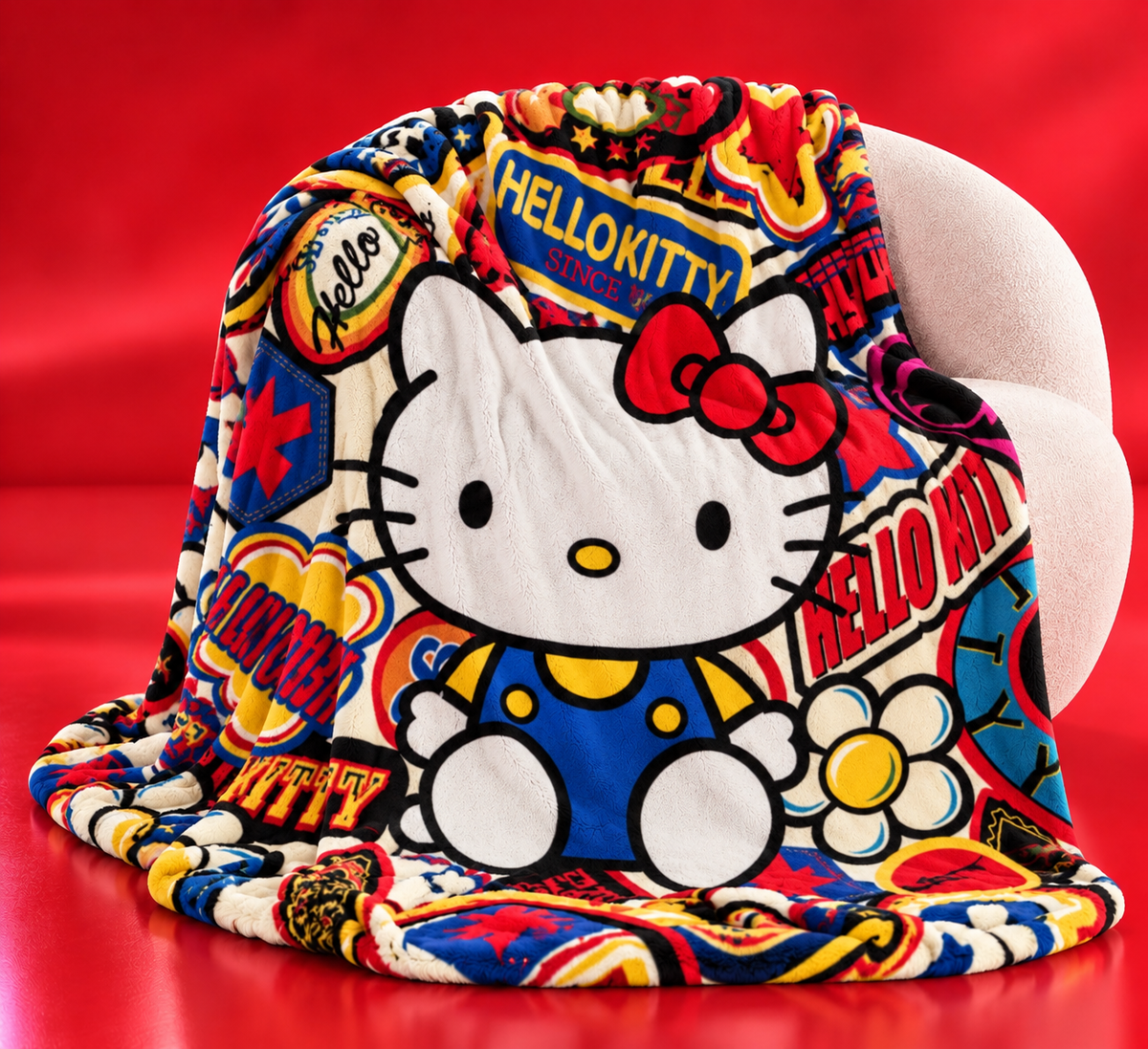 KITTI VARSITY DOLL | MINKY FLEECE BLANKET | PGLE Collection
