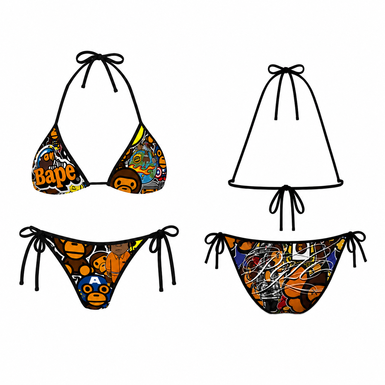 🧡 ISLAND GYAL FILE 010 — BAPE BABY