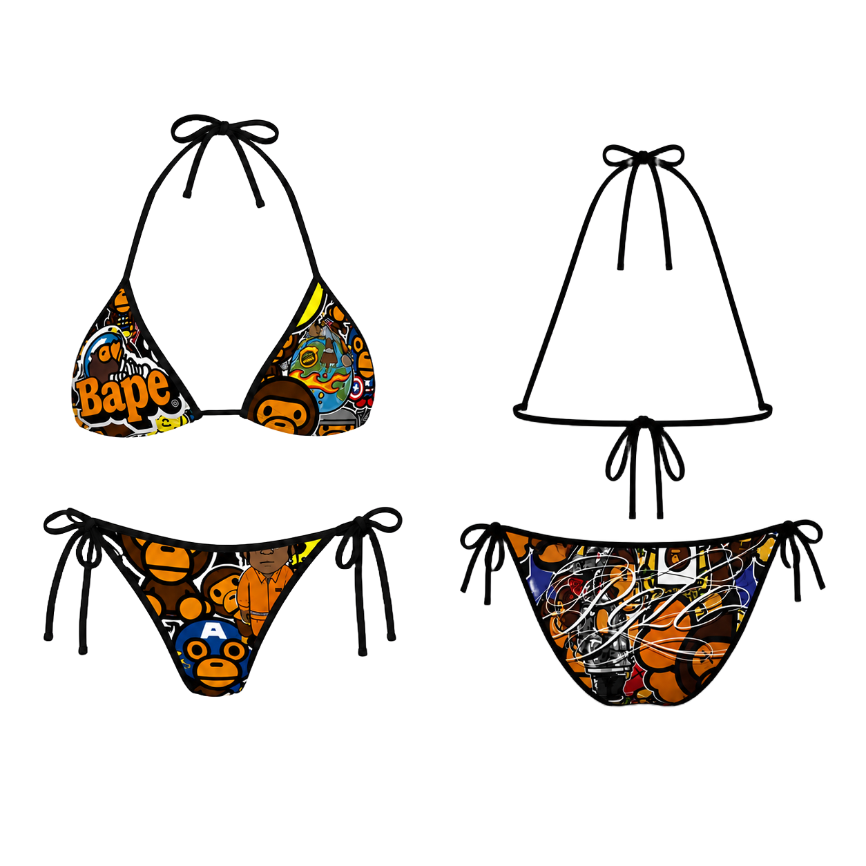 🧡 ISLAND GYAL FILE 010 — BAPE BABY